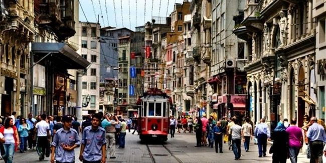Taksim City Suites Istanbul Bagian luar foto